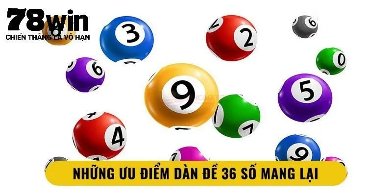 Ưu điểm hấp dẫn người chơi dàn đề 36 số là gì? 